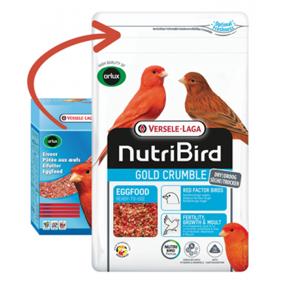 Versele Laga Orlux NutriBird Eggfood Dry Red