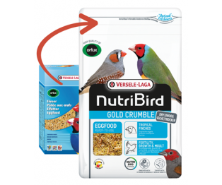 Versele Laga Orlux NutriBird Eggfood Dry Tropical Finches