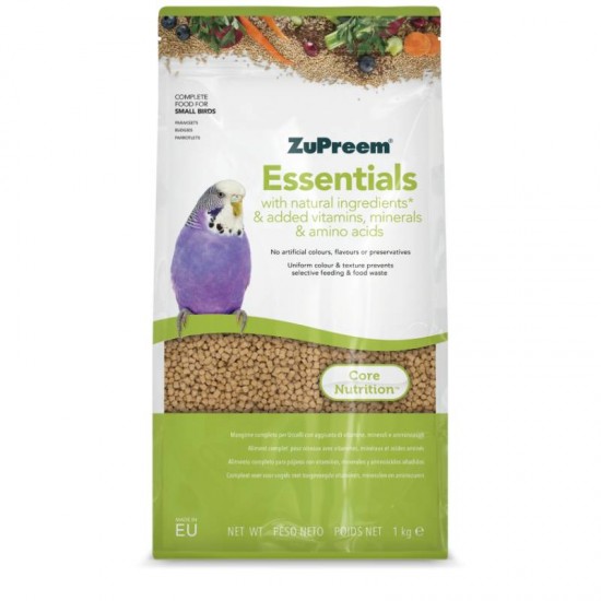 Zupreem Essentials Small Birds 1kg